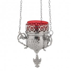 ΚΑΝΤΗΛΙ ΚΡΕΜΑΣΤΟ ΕΠΙΝΙΚΕΛΩΜΕΝΟ ΑΣΗΜΕΝΙΟ ΒΥΖΑΝΤΙΝΟΣ ΑΕΤΟΣ