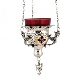 ΚΡΕΜΑΣΤΟ ΚΑΝΤΗΛΙ ΕΠΙΝΙΚΕΛΩΜΕΝΟ ΜΕ ΣΜΑΛΤΟ