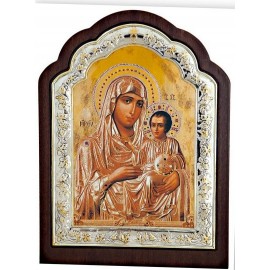 ΠΑΝΑΓΙΑ ΙΕΡΟΣΟΛΥΜΙΤΙΣΣΑ (Μεταξοτυπία Σε Καμβά)