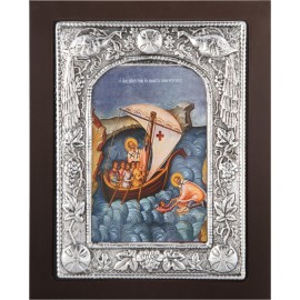 Ο ΑΓΙΟΣ ΝΙΚΟΛΑΟΣ ΣΩΖΕΙ ΤΟΥΣ ΕΝ ΘΑΛΑΣΣΗ ΚΙΝΔΥΝΕΥΟΝΤΑΣ