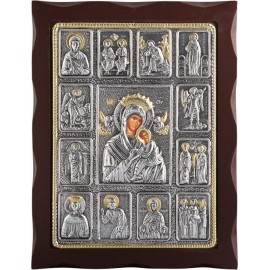 ΕΙΚΟΝΟΣΤΑΣΙ ΠΑΝΑΓΙΑ ΑΜΟΛΥΝΤΟΣ