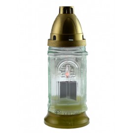 ΓΥΑΛΙΝΟ ΗΛΕΚΤΡΙΚΟ ΚΑΝΤΗΛΙ ΜΠΑΤΑΡΙΑΣ 150 ΗΜΕΡΩΝ