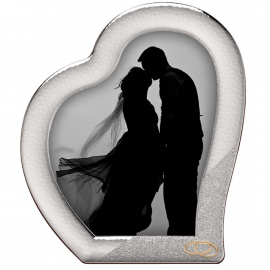 Στεφανοθήκη Σχήμα καρδιάς 608K-WHITE